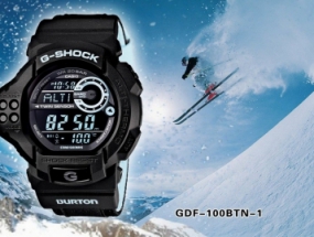 Burton x G-SHOCK联名设计G-SHOCK 30周年纪念腕表