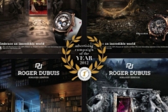 全新Roger Dubuis罗杰杜彼广告活动荣获2012最佳制表业广告大奖