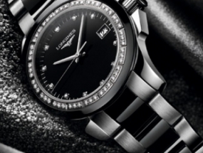 浪琴（Longines)康卡斯女装钻石腕表