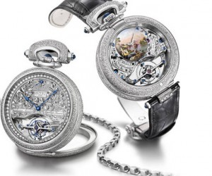 2012日内瓦高级钟表沙龙“最佳珠宝表奖”首轮入围表款 播威Tourbillon Fleurier 0