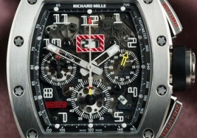 超強功能合集 品鑒Richard Mille RM 011 Black Kite飛返計時腕表