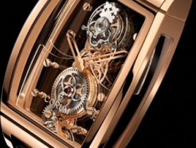 昆仑（CORUM）Golden Bridge Tourbillon Panoramique腕表