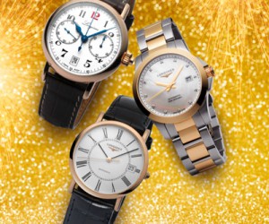 浪琴（Longines)臻情献礼节日时分