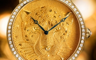 殿堂级装饰工艺  品鉴Rotonde de Cartier猎豹装饰腕表