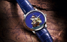 雅典「圣玛利亚号」鎏金限量腕表