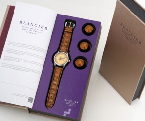 Blancier 推出咖啡胶囊表盘腕表