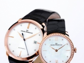 芝柏 (Girard－Perregaux)完美眷侣1966男女装纤薄腕表品鉴
