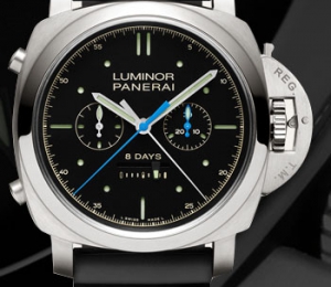 品鑒沛納海Luminor 1950 限量版雙追針8日動力鈦金腕表