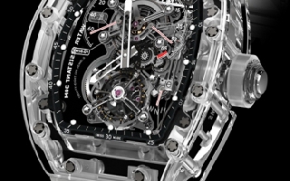 Richard Mille RM 56-01 蓝宝石水晶陀飞轮腕表 2013年SIHH表展首发