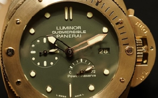 沛纳海新款PAM00507 Luminor 3日动储青铜潜水腕表  聚焦2013日内瓦钟表展