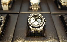 Audemars Piguet（爱彼）皇家橡树离岸型Ladycat计时26211SK.ZZ.D002CA.01腕表发布 直击2013年日内瓦钟表展