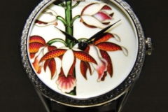  江诗丹顿艺术大师花之神殿系列中式鹤顶兰腕表