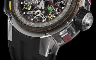 聚焦2013SIHH 品鉴RM 039 E6-B飞行计算器飞返计时陀飞轮腕表