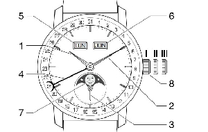 天梭手表三个按钮图解图片