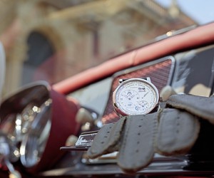 朗格助力古董车展 为本年最佳汽车设计独特腕表