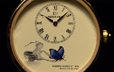 穿越时空的旅行 雅克德罗爱之蝴蝶腕表实拍