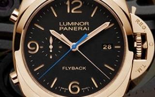 极致工艺 沛纳海Luminor 1950年3日动储飞返计时腕表简评