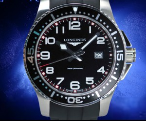 黑色海底精靈 品鑒浪琴康卡斯潛水系列腕表
