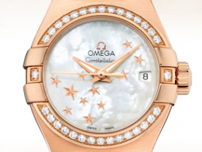 经典的奢华演绎 品鉴欧米茄星座系列女士腕表