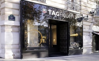 豪雅表在巴黎香榭丽舍大街开设旗舰店