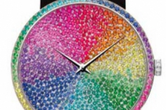 迪奥全新 La D de Dior 系列彩虹腕表