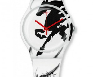 swatch斯沃琪手表2014马年特别版腕表