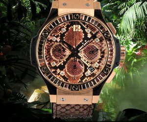 丛林诱惑 品鉴宇舶BIGBANG限量款蟒纹腕表