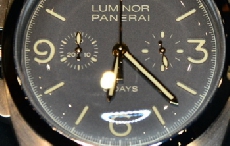 沛纳海 Luminor 1950 左撇子腕表实拍