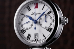 浪琴表2014巴塞尔表展预览： 导柱轮单按钮计时秒表，致敬历史传统的经典之作
