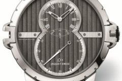 雅克德罗推出全新日内瓦条纹大秒针运动腕表