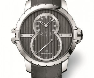 雅克德羅推出全新日內瓦條紋大秒針運動腕表