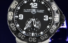 时尚黑色 品鉴豪雅一级方程式44毫米系列腕表