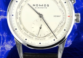 近在咫尺的世界時 品鑒NOMOS zurich系列805腕表