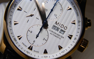 精准计时 一生陪伴 瑞士美度表舵手系列80周年限量款计时腕表