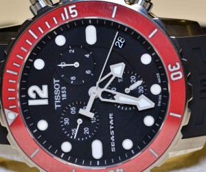 火热的红色来袭 2014巴塞尔天梭新款腕表实拍图