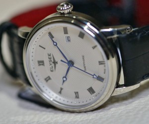 简约的计时腕表 直击2014巴塞尔艾力舍新款腕表实拍