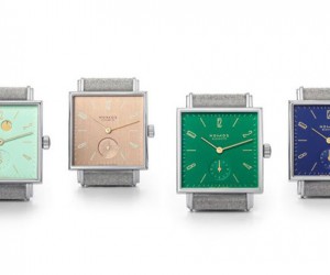 NOMOS手表品牌推出四款全新Tetra系列腕表