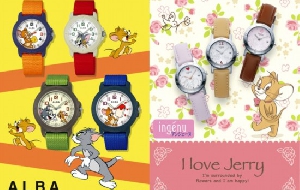 日本精工5月将推出“猫和老鼠”主题手表