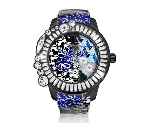 法国迦堤推出全新「梦幻花都」系列水晶腕表
