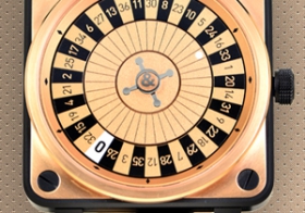 奢华的皇家赌场 柏莱士AVIATION系列腕表BR 01 CASINO PINK GOLD & CARBON简评