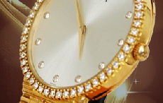 倾城之姿 伯爵传统腕表系列玫瑰金钻石超薄机械腕表简评
