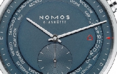 NOMOS推出全新苏黎世系列正蓝色世界时腕表