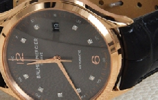 酷雅风格 简评名士克里顿39毫米最新黑盘腕表