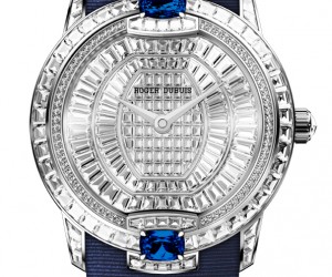 罗杰杜彼发布Velvet Haute Joaillerie高级蓝宝石珠宝腕表