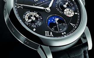 高贵优雅气息 朗格推出首款自动上链万年历腕表