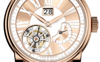 罗杰杜彼Hommage Flying Tourbillon飞行陀飞轮腕表 献给品牌之父