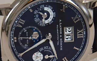 传统德式工艺 朗格首款自动上链万年历腕表