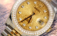 不锈钢与黄金的配衬  品鉴劳力士日志型系列镶钻腕表