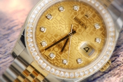 不锈钢与黄金的配衬  品鉴劳力士日志型系列镶钻腕表