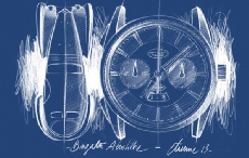 致敬经典 帕玛强尼Bugatti Aérolithe腕表